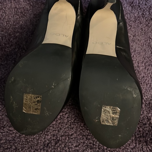 Aldo Covered Platform Pumps Leather - Picture 5 of 9